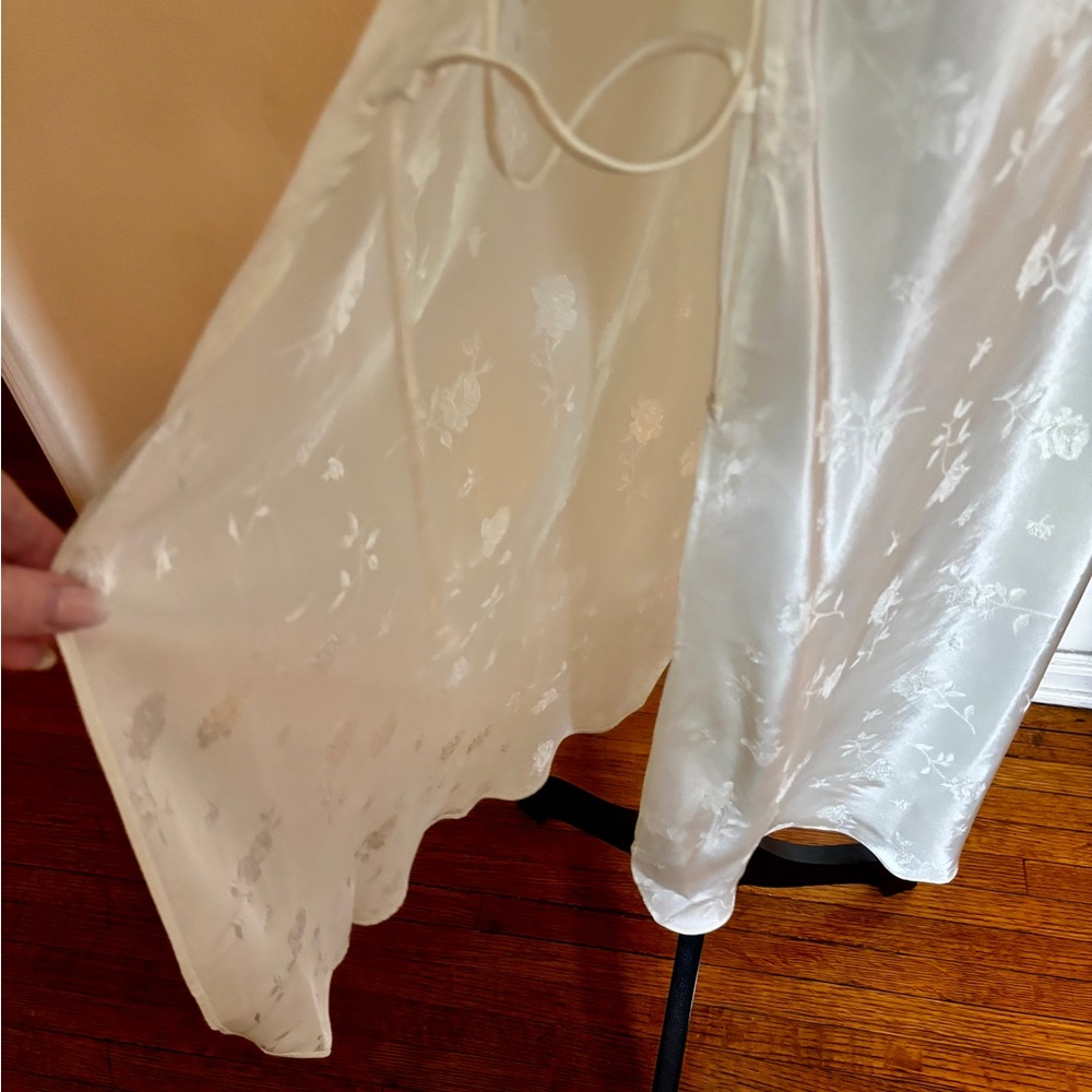 Vintage Open Side Lace-up Negligee - Size XL - Picture 7 of 12